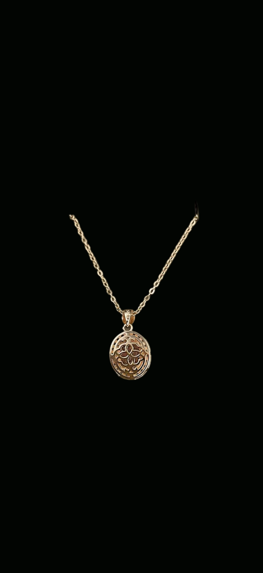 Oval zircon sterling silver