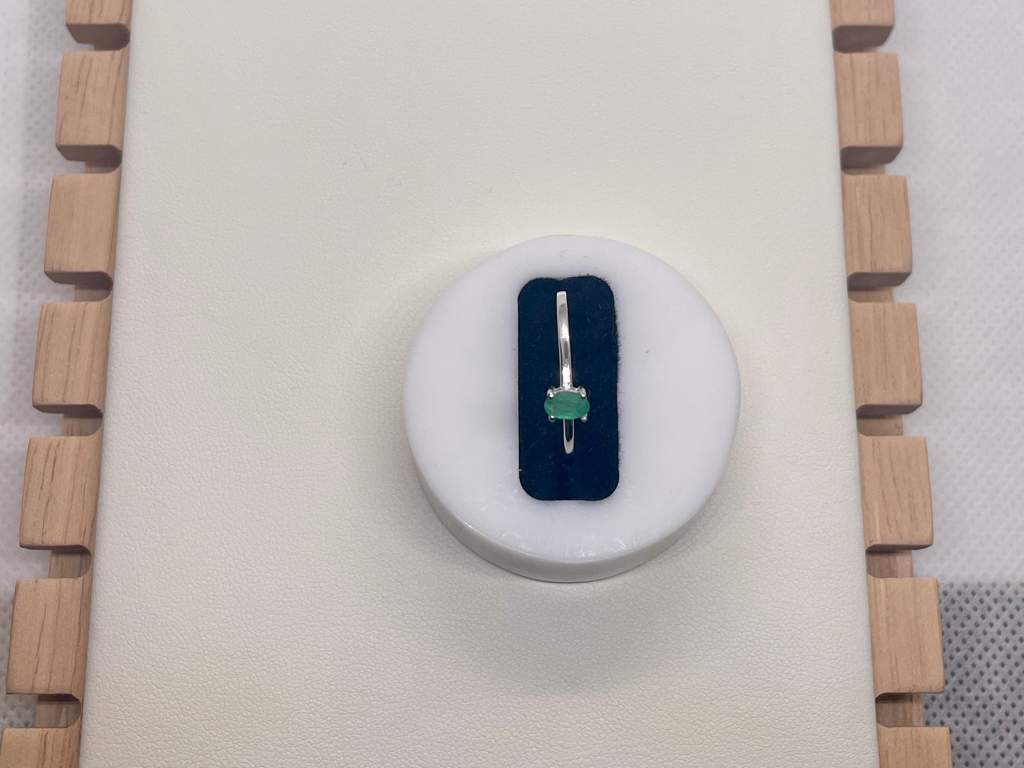 Gold Plated S/Silver emerald