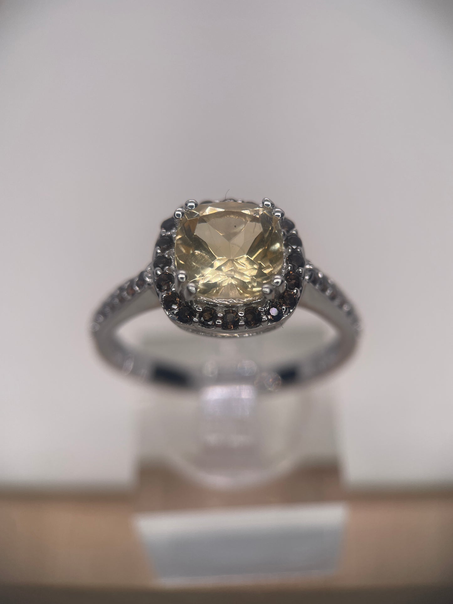 Citrine Sterling Silver Ring