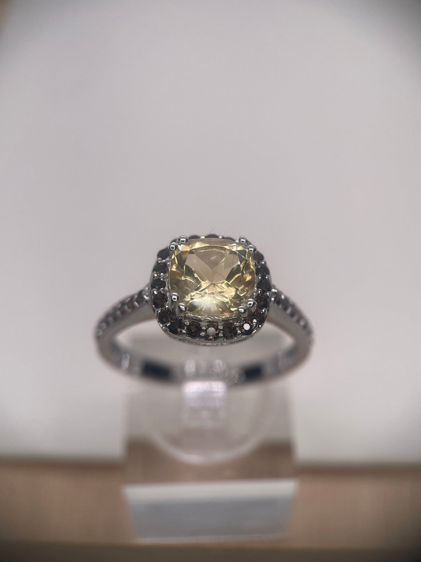Citrine Sterling Silver Ring