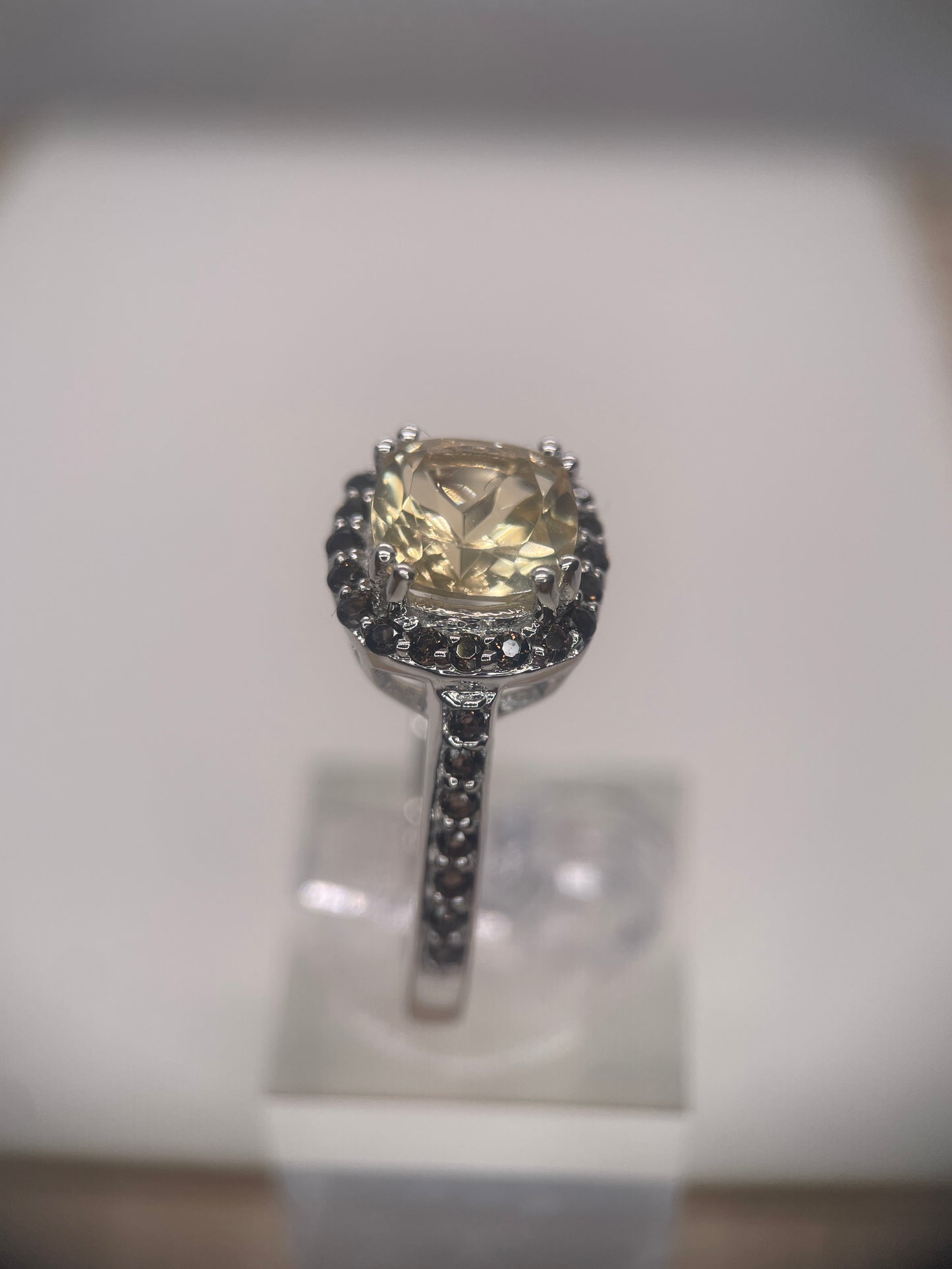 Citrine Sterling Silver Ring